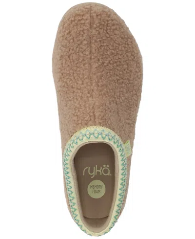Ryka Women's Stellar Cozy Mule Clogs In Neutral