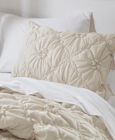 Intelligent Design Lily Floral 2-pc. Comforter Set, Twin In Neutral