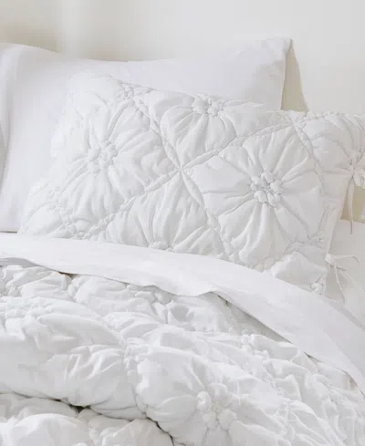 Intelligent Design Lily Floral 2-pc. Comforter Set, Twin In White