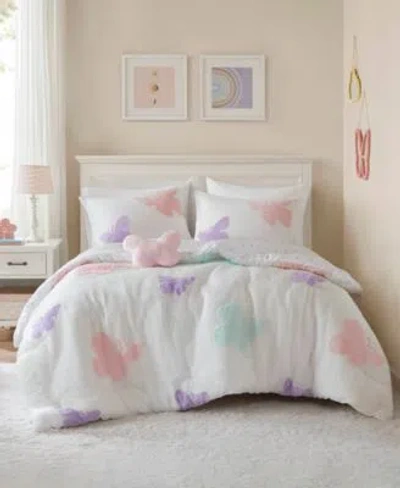 Intelligent Design Rio Textured 4 Pc. Comforter Sets In Multi