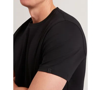 Ted Baker Konrrad Regular Soft Touch Cotton Tee In Black