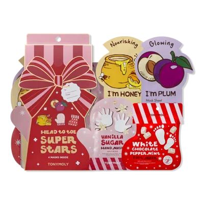 Tonymoly Head To Toe Superstars Mask Set In Multi
