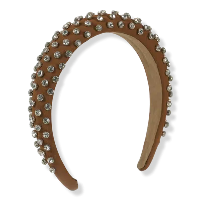 Locks & Mane Tawny Diamond Headband In Brown