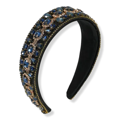 Locks & Mane Elegant Opal Headband In Black