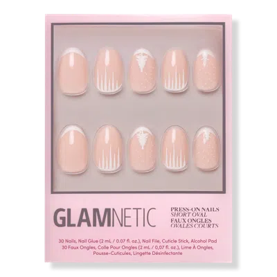 Glamnetic Winter's Tale Press-on Nails In Transparent