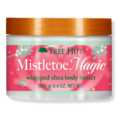 Tree Hut Mistletoe Magic Whipped Shea Body Butter In Transparent