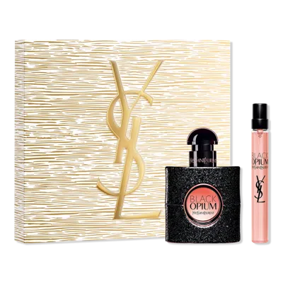 Saint Laurent 2-pc. Black Opium Eau De Parfum Set In Transparent
