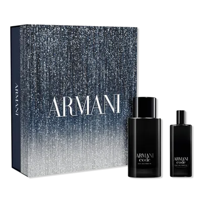Armani Collezioni Armani Code Eau De Parfum Holiday 2-piece Gift Set In Transparent