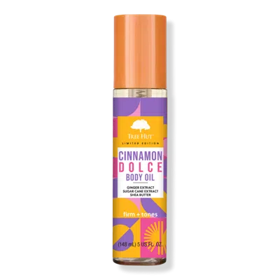 Tree Hut Cinnamon Dolce Body Oil In Transparent