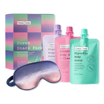 Frank Body Scrub Snack Pack In Transparent
