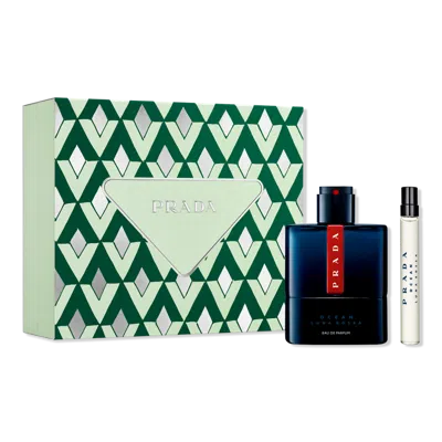 Prada Luna Rossa Ocean Eau De Parfum 50ml Gift Set In Multi