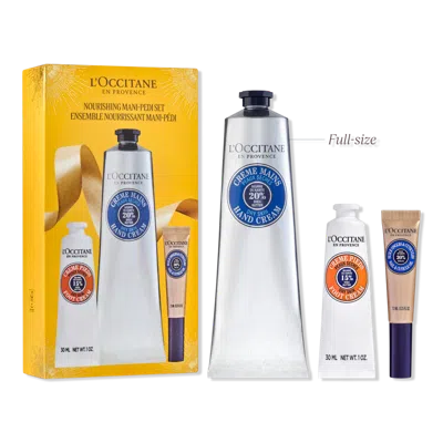 L'occitane Nourishing Mani-pedi Set In Multi