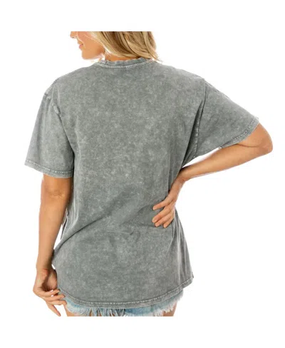 Gameday Couture Women's Gray Indianapolis Colts Tackle Titan Boyfriend Washed T-shirt In Gray