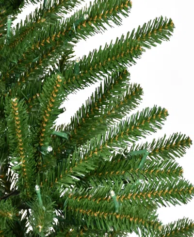 Puleo 4.5' Pre-lit Artificial Mountain View Spruce Tree In Green