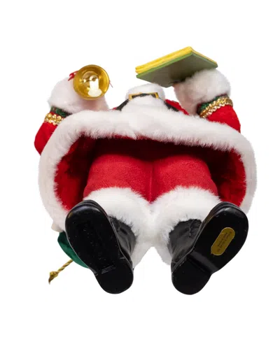 Kurt Adler 10.5" Fabriche Traditional Santa In Multi