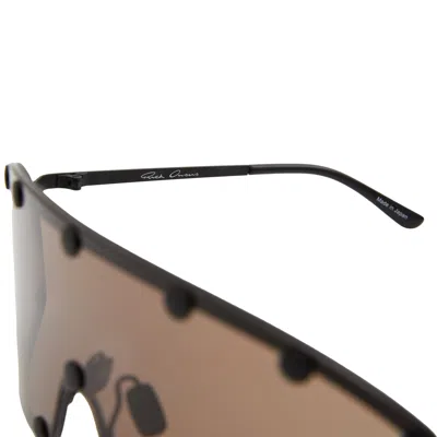 Rick Owens Drkshdw Black Sunglasses In Black