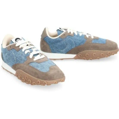 Marine Serre Women's Regenerated Moire Low-top Sneakers In Multi