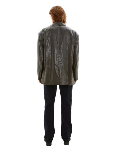 Martine Rose Empty Single Breasted Jacket In Gray