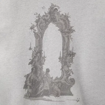 Who Decides War Gray Arc Mirror Sweatshirt In Gray