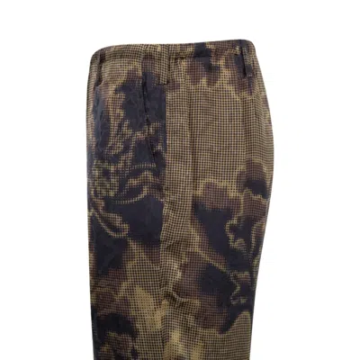 Dries Van Noten Printed Pants In Multi
