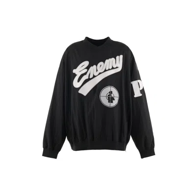 Saint Mxxxxxx Saint Enemy Pullover In Black