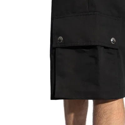 Jacquemus Le Cargo Belted Bermuda Shorts In Black