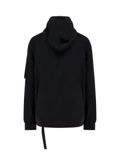 Rick Owens Drkshdw Gimp Flight Bomber Jacket In Black