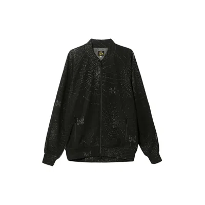 Needles Rib Collar Track Jacket In Black
