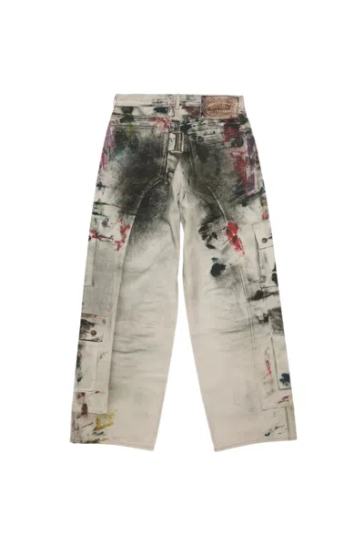 Acne Studios Baggy Fit Jeans - 1981 In Multi