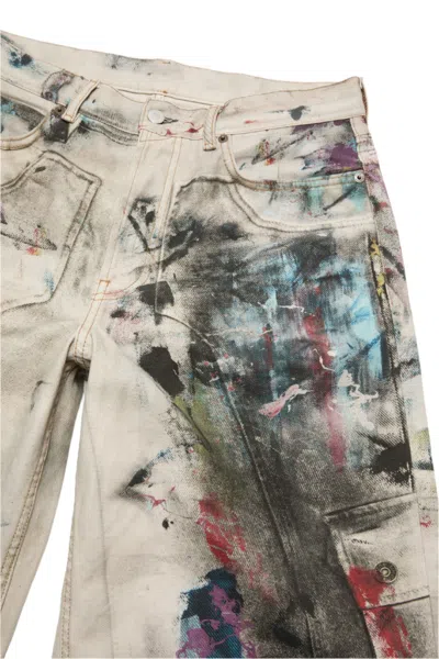 Acne Studios Baggy Fit Jeans - 1981 In Multi