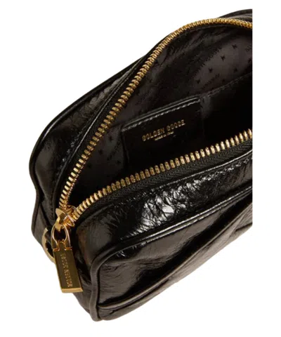 Golden Goose Deluxe Brand Mini Star Embellished Shoulder Bag In Black