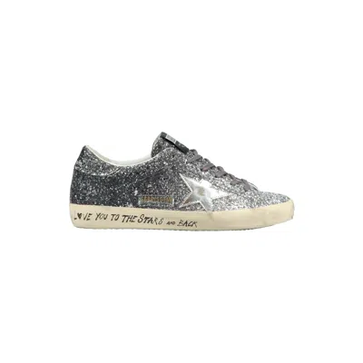 Golden Goose Superstar Sneakers In Silver