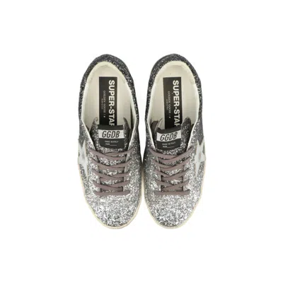 Golden Goose Superstar Sneakers In Silver