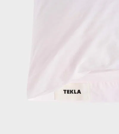 Tekla High-quality Percale Pillowcase In Purple