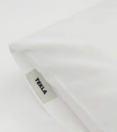 Tekla High-quality Percale Pillowcase In White