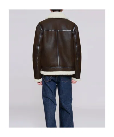 Apc Tommy Jacket In Brown