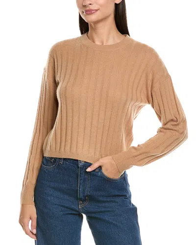Naadam Wool & Cashmere-blend Sweater In Brown