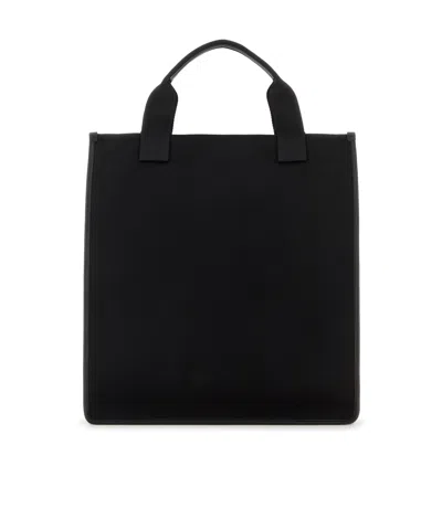 Maison Margiela Rectangular Shopping Bag Top Handles In Black