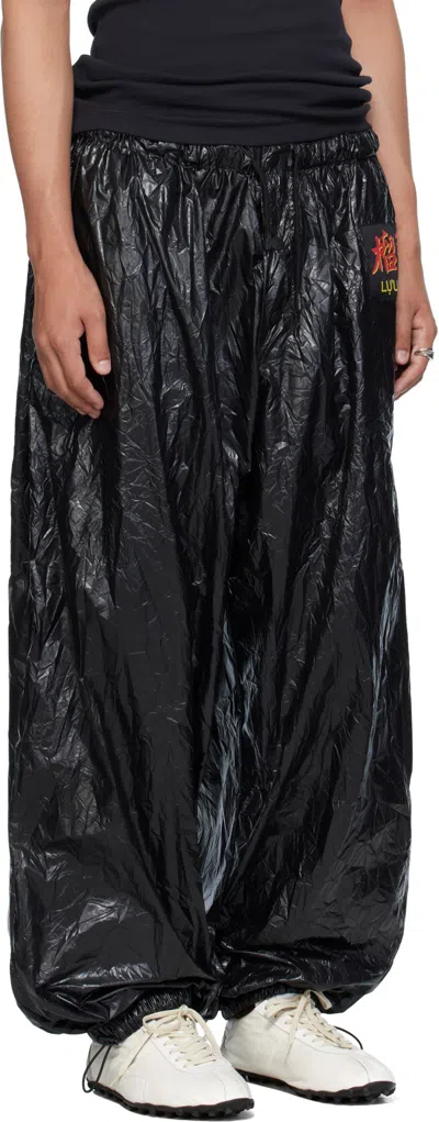 Lu'u Dan Shell Sweatpants In Black