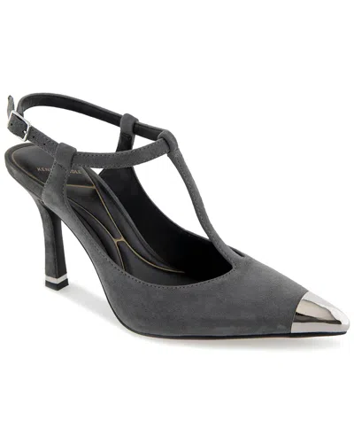 Kenneth Cole New York Romi T-strap Suede Pump In Multi