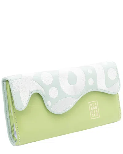 Wolf 1834 Bea Bongiasca Jewelry Roll In Green