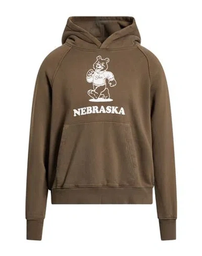 Shoe® Shoe Man Sweatshirt Khaki Size L Cotton In Neutral