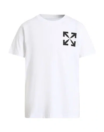 Off-white Slim Fit Single Arrow Cotton Graphic T-shirt