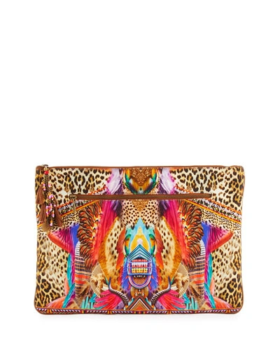 LARGE MAKEUP CLUTCH CARTOUCHE KINGDOM main image 1