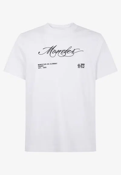 Moncler Short Sleeves T-shirt Clothing In White
