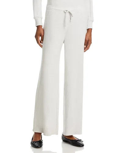 Perfectwhitetee Maddie Brushed Waffle Drawstring Pants Ash In Gray