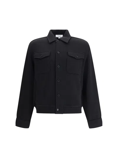 Lardini Jacket With Pockets In Black