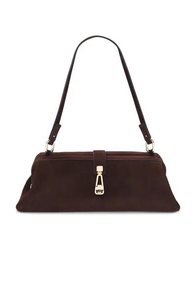 Gabriela Hearst Baguette Clutch In Brown