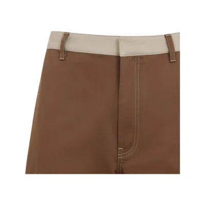 Off-white Stitch Cotgab Straight Cargo Pants In Black