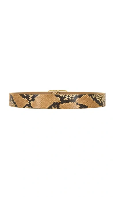 B-low The Belt Milla Python Belt In Brown